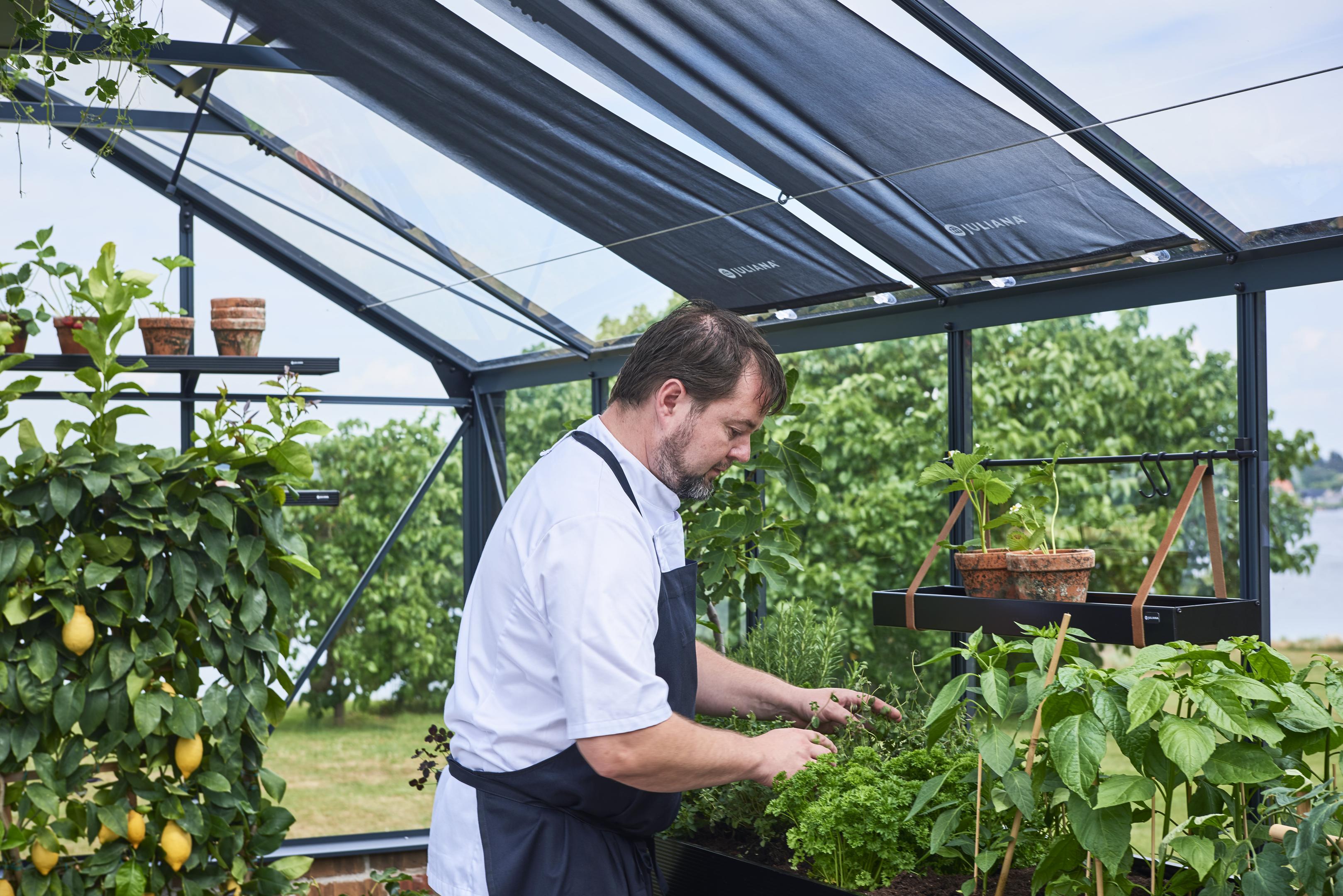 Gl. Avernæs Sinatur Hotel & Konference: Økologi i haven