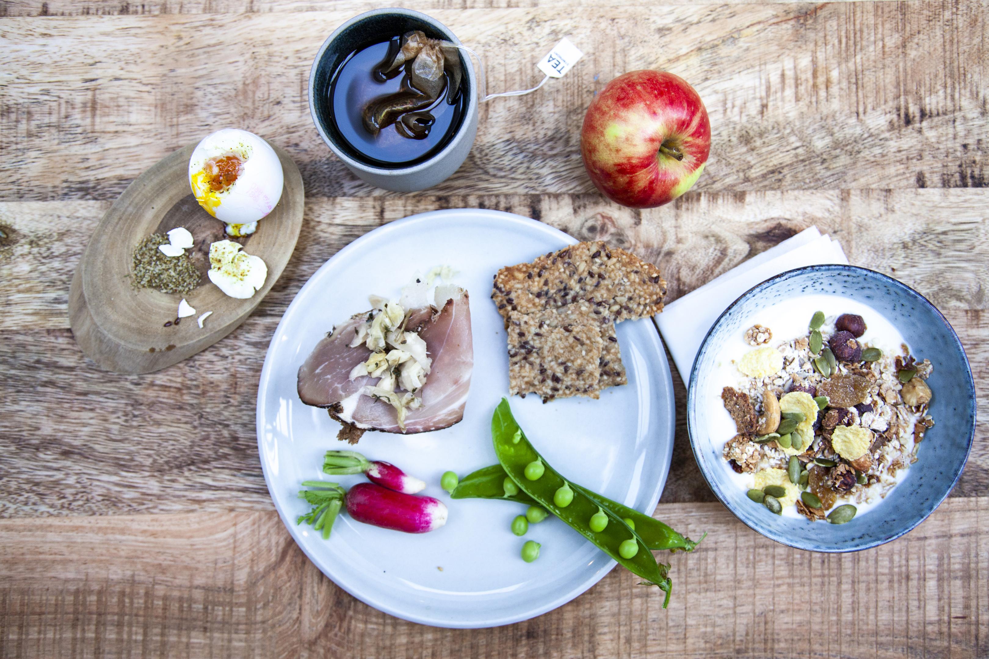 Morgenbuffet er altid inkluderet i dit ophold