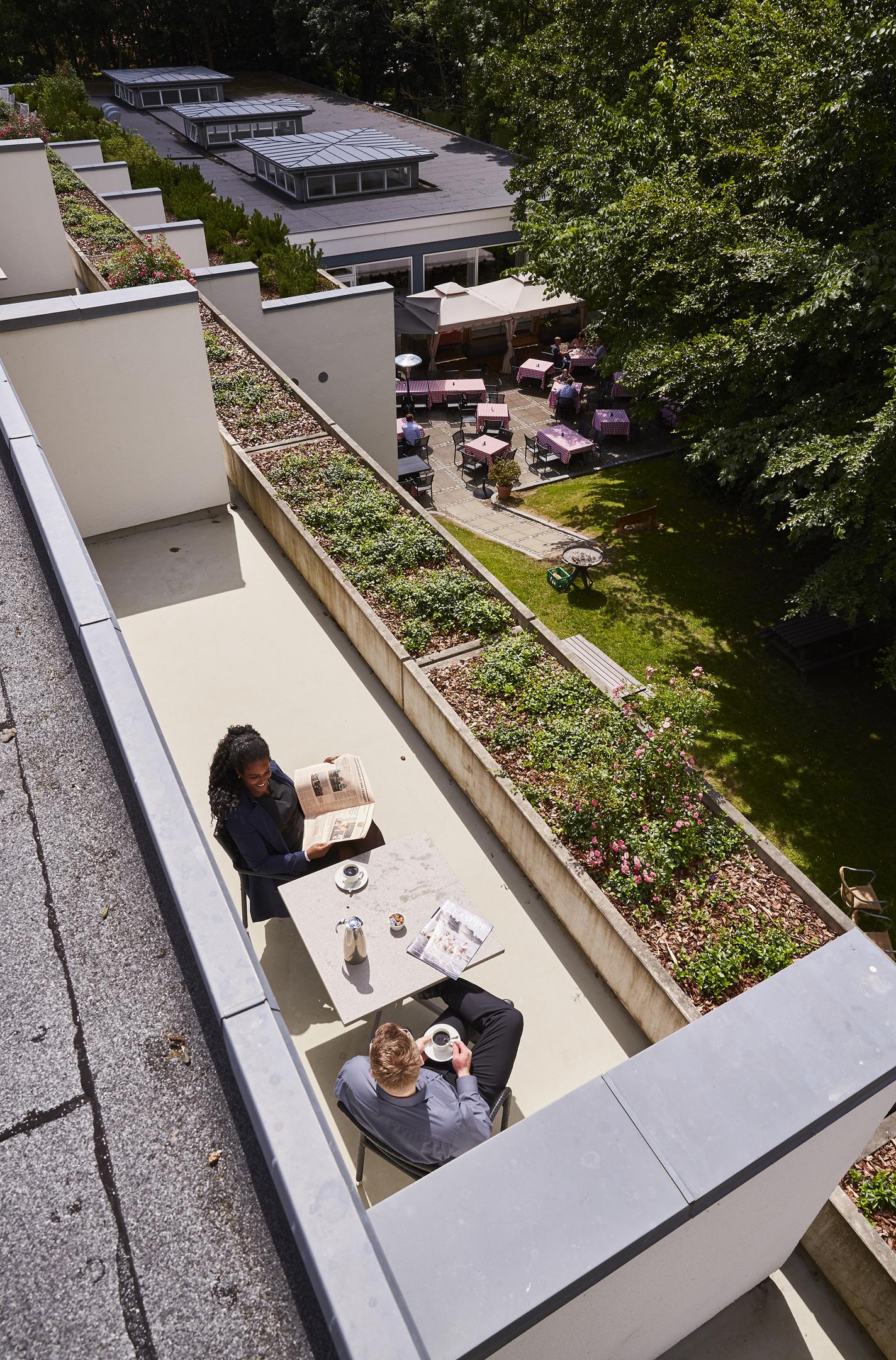 Private Terrasse