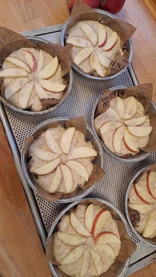 Glutenfri æblekage