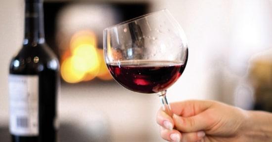 Vinsmagning på Skarrildhus