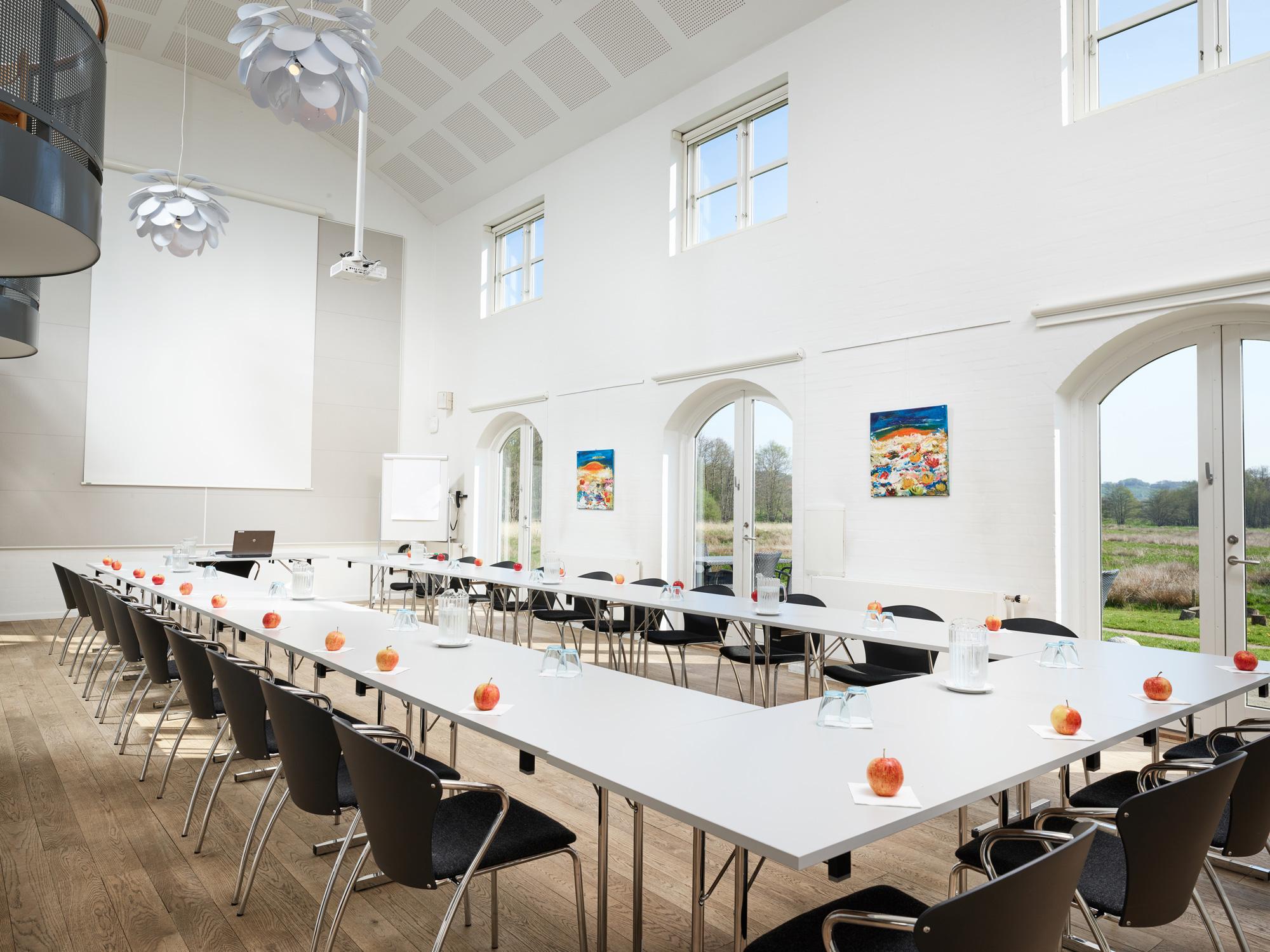 Rummelige mødelokaler i Jylland i naturskønne omgivelser