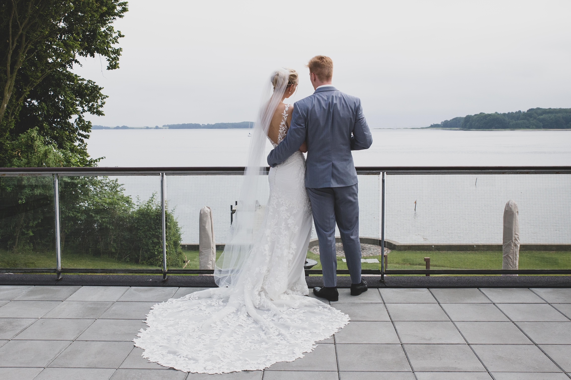 Sixtus Brudepar På Terrasse