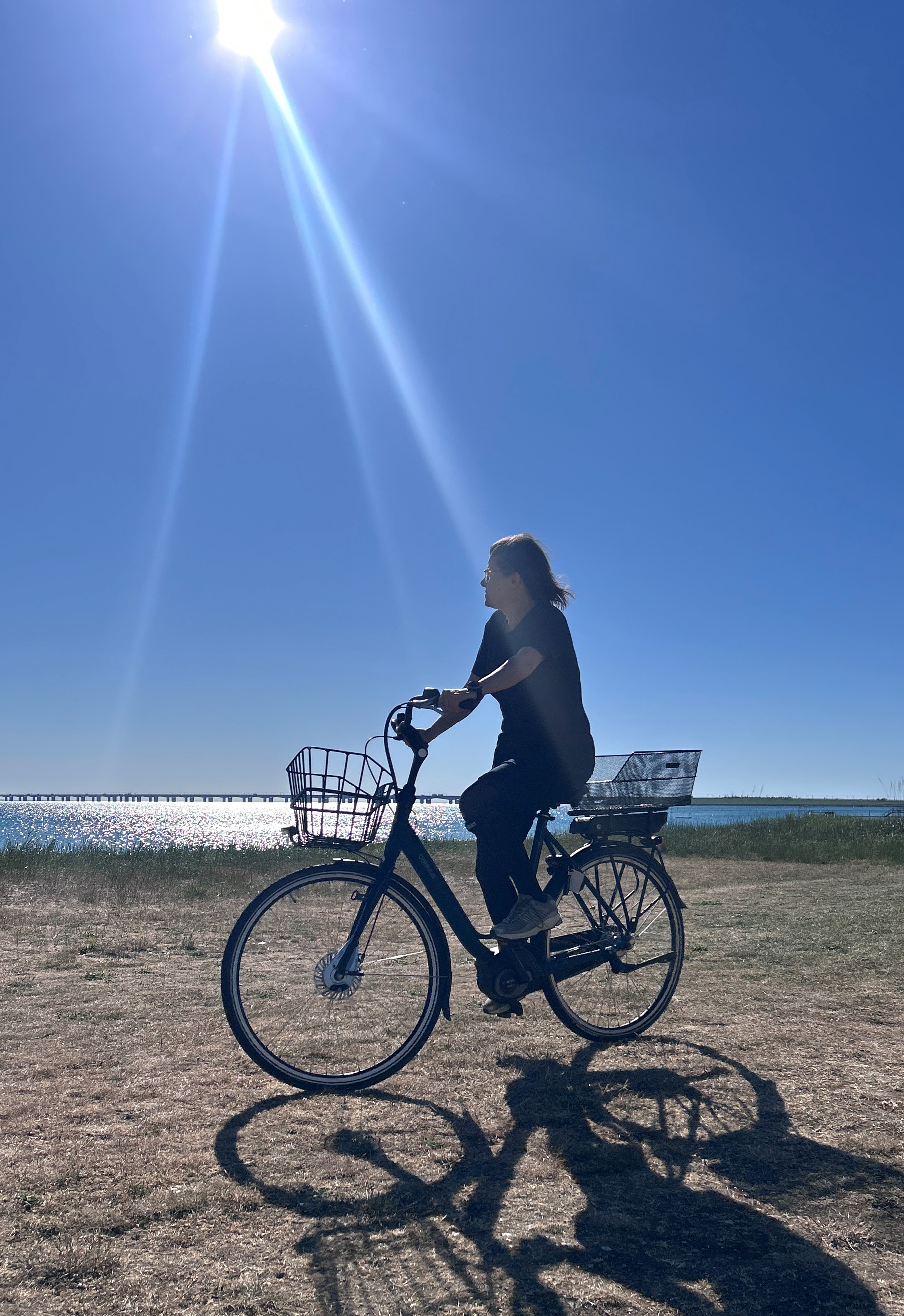 Machen Sie eine Fahrradtour