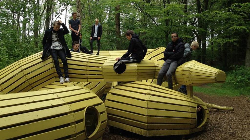 Deep Forest Art Land Skarrildhus Sinatur