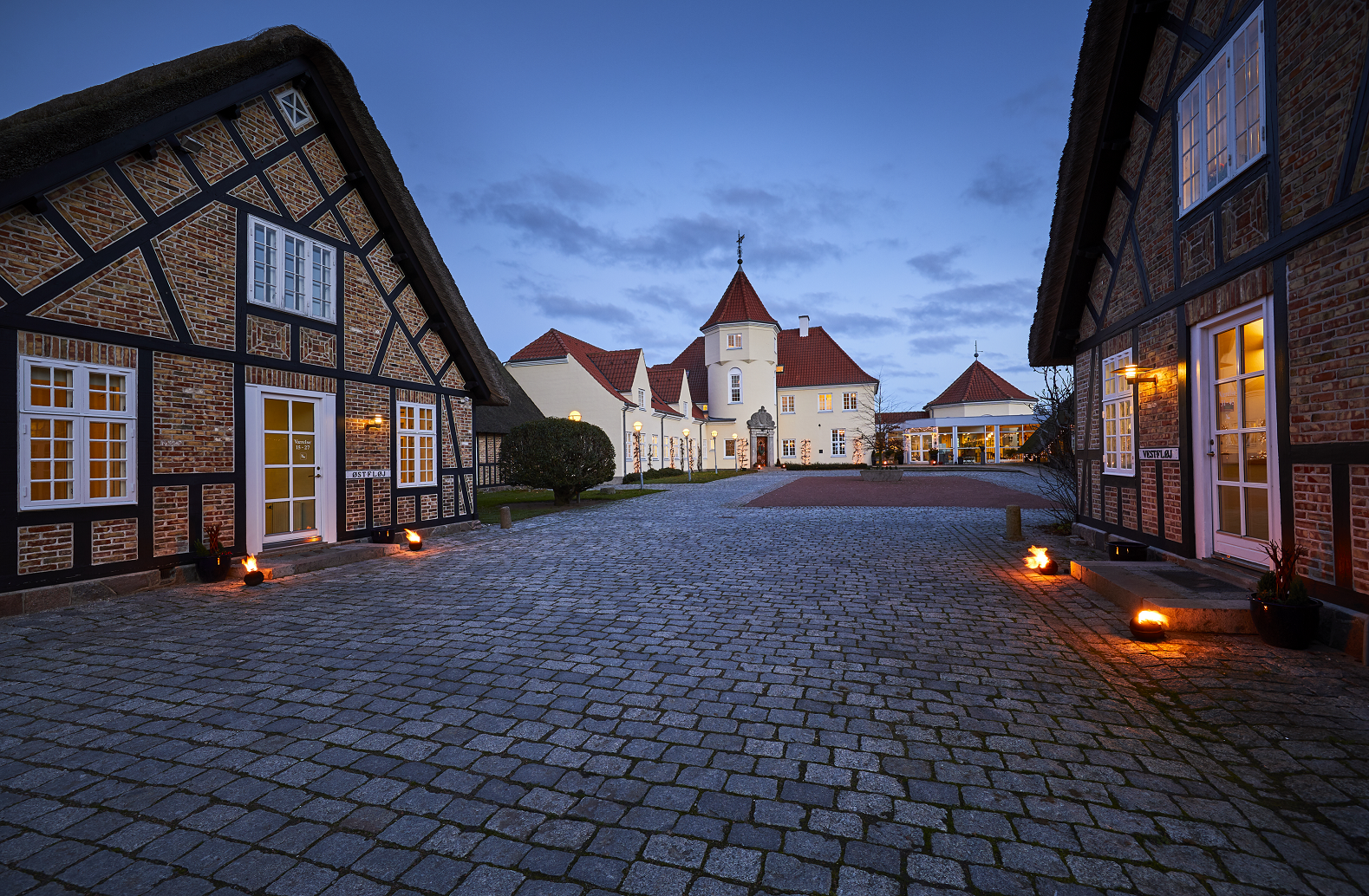 Firmajulefrokost på Fyn