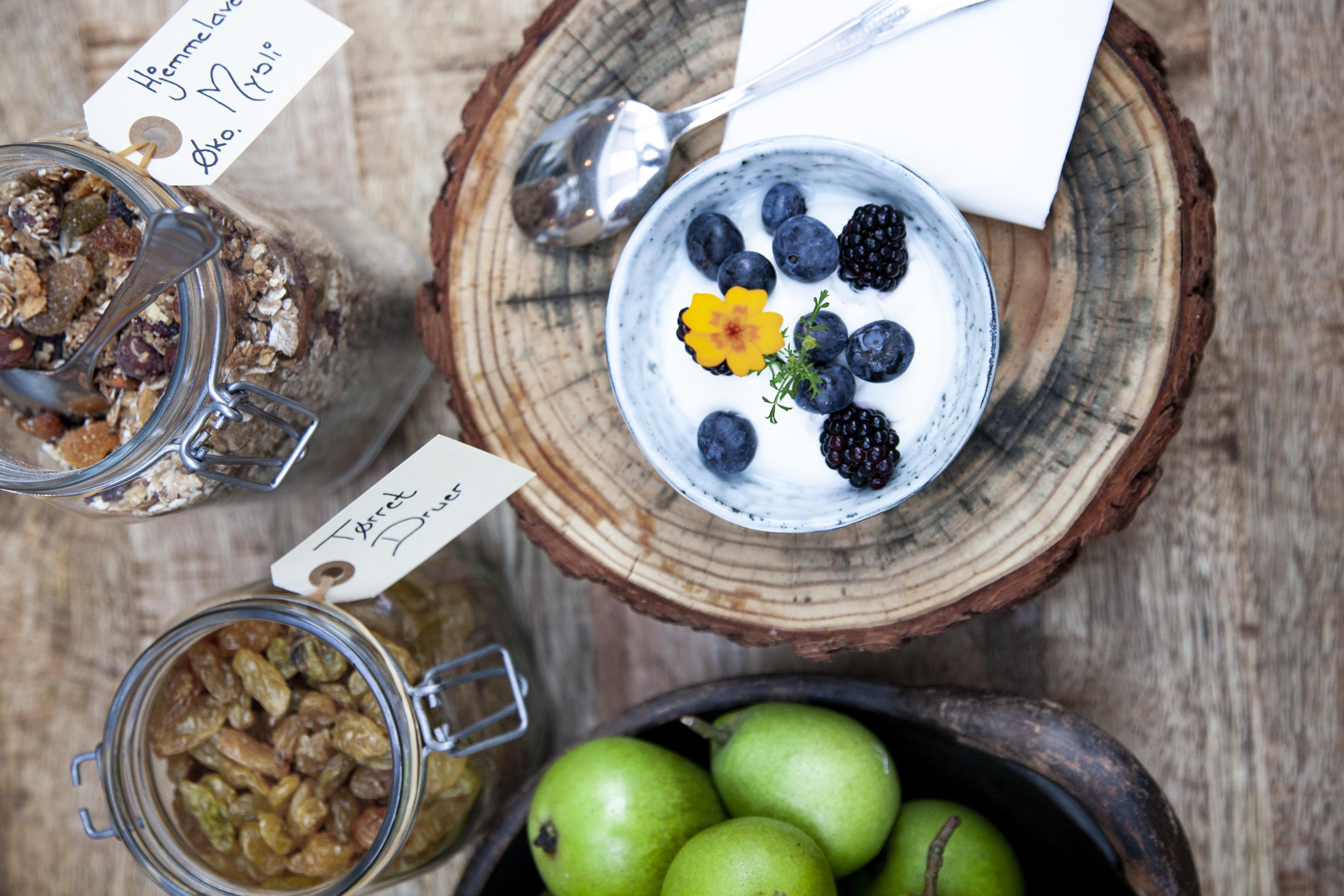 Morgenmad er altid inkluderet i dit ophold